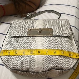 Guess white purse